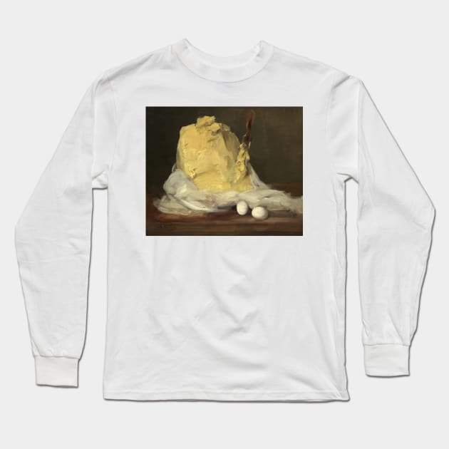 Mound of Butter by Antoine Vollon Long Sleeve T-Shirt by Classic Art Stall